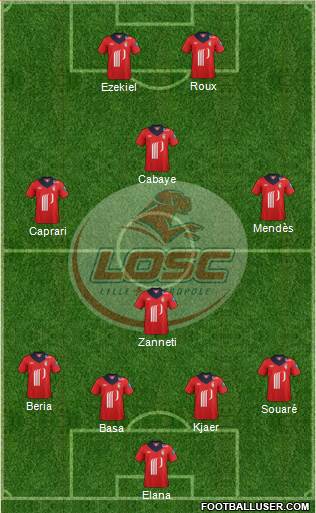 LOSC Lille Métropole Formation 2013