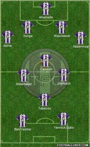 Toulouse Football Club Formation 2013