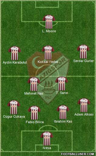 Elazigspor Formation 2013