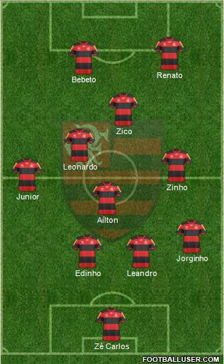 CR Flamengo Formation 2013