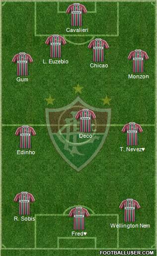 Fluminense FC Formation 2013