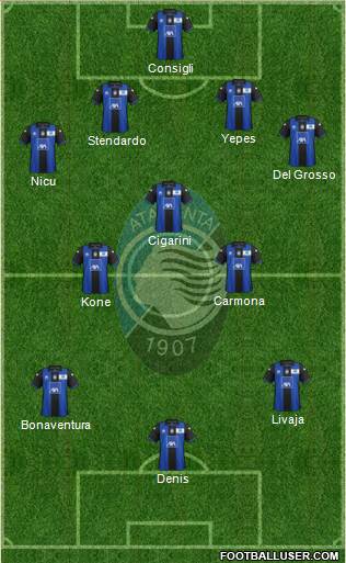 Atalanta Formation 2013