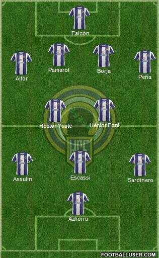 Hércules C.F., S.A.D. Formation 2013