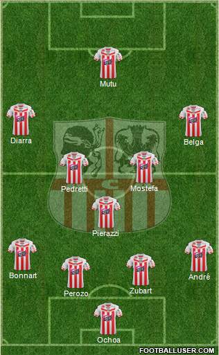 Athletic Club Ajaccien Football Formation 2013