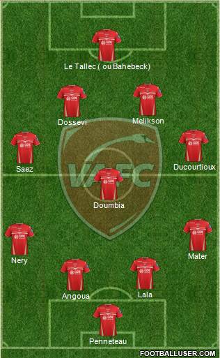 Valenciennes Football Club Formation 2013