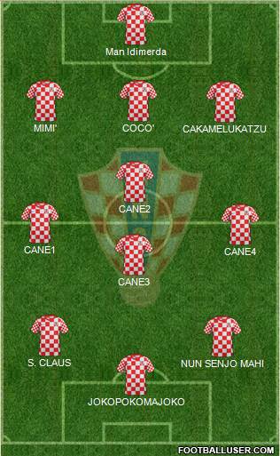 Croatia Formation 2013