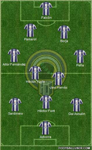 Hércules C.F., S.A.D. Formation 2013