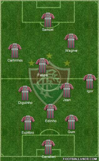 Fluminense FC Formation 2013