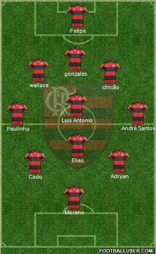 CR Flamengo Formation 2013