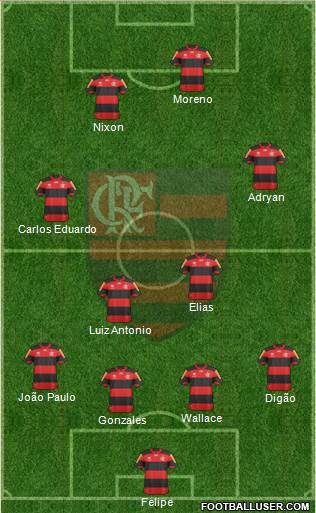 CR Flamengo Formation 2013