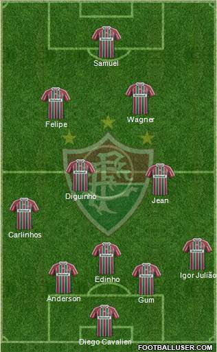 Fluminense FC Formation 2013