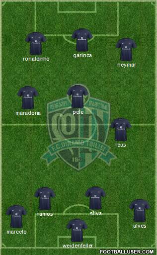 Dinamo Tbilisi Formation 2013