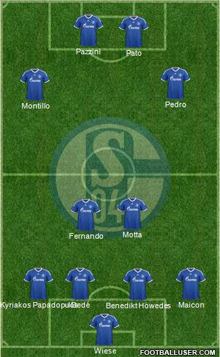 FC Schalke 04 Formation 2013