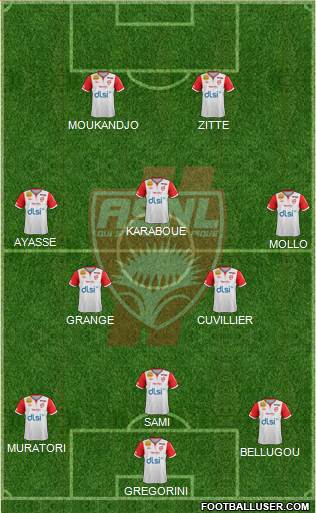 A.S. Nancy Lorraine Formation 2013