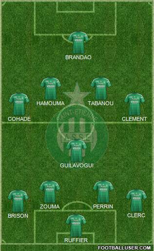 A.S. Saint-Etienne Formation 2013