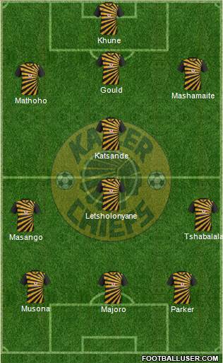 Kaizer Chiefs Formation 2013