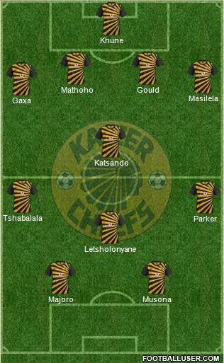 Kaizer Chiefs Formation 2013