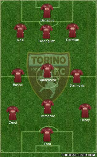 Torino Formation 2013