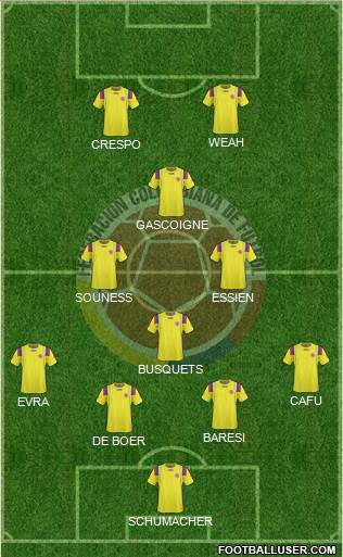 Colombia Formation 2013