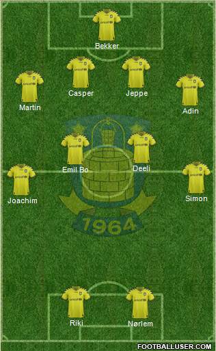 Brøndbyernes Idrætsforening Formation 2013