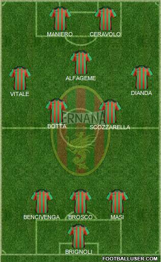 Ternana Formation 2013