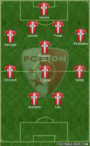 FC Sion Formation 2013