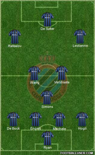 Club Brugge KV Formation 2013