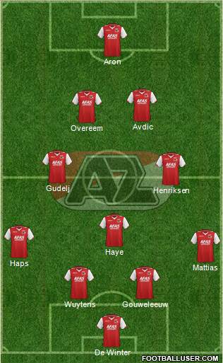 AZ Alkmaar Formation 2013