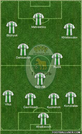 FC Gomel Formation 2013