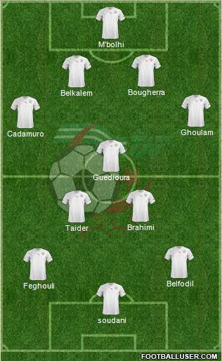 Algeria Formation 2013