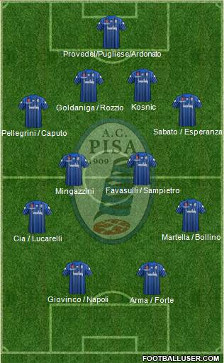 Pisa Formation 2013