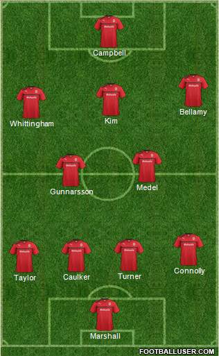 Cardiff City Formation 2013