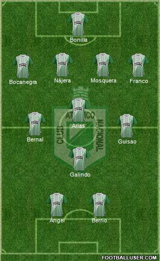 CDC Atlético Nacional Formation 2013