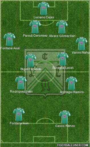 Ferro Carril Oeste Formation 2013