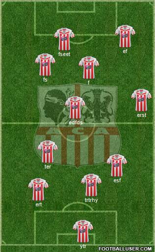 Athletic Club Ajaccien Football Formation 2013