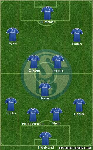 FC Schalke 04 Formation 2013