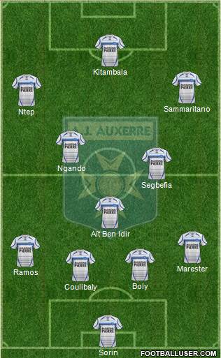 A.J. Auxerre Formation 2013