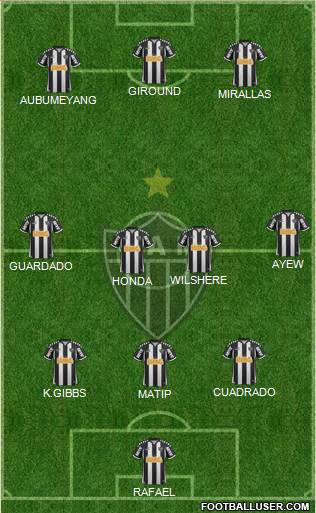 C Atlético Mineiro Formation 2013