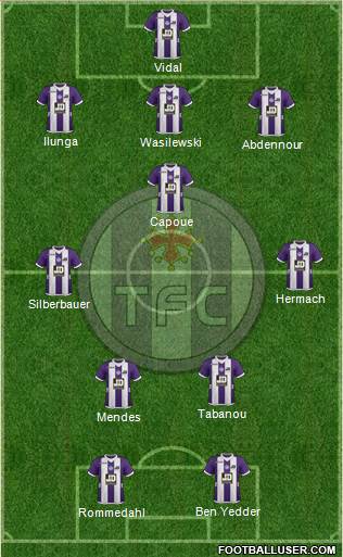 Toulouse Football Club Formation 2013