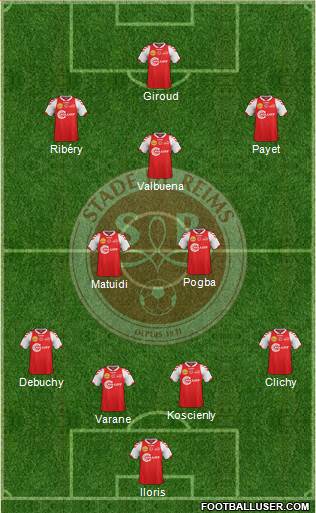 Stade de Reims Formation 2013