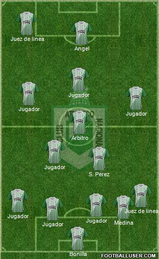 CDC Atlético Nacional Formation 2013