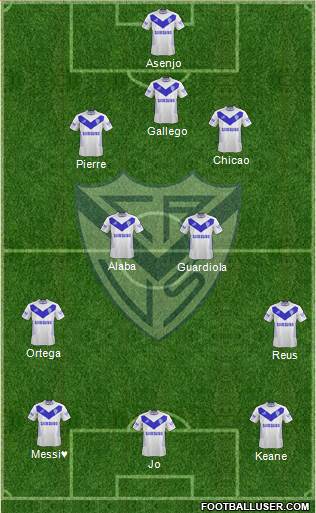 Vélez Sarsfield Formation 2013