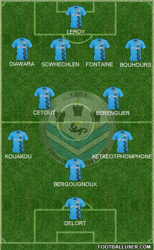 Tours Football Club Formation 2013