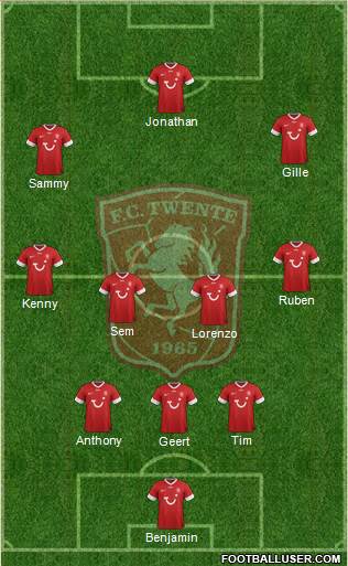 FC Twente Formation 2013