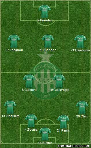 A.S. Saint-Etienne Formation 2013