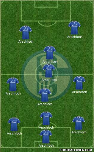 FC Schalke 04 Formation 2013