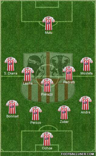 Athletic Club Ajaccien Football Formation 2013