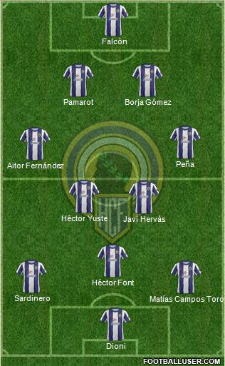 Hércules C.F., S.A.D. Formation 2013