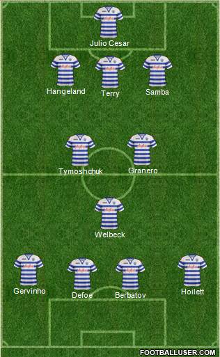 Queens Park Rangers Formation 2013