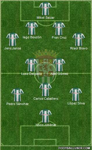 Córdoba C.F., S.A.D. Formation 2013